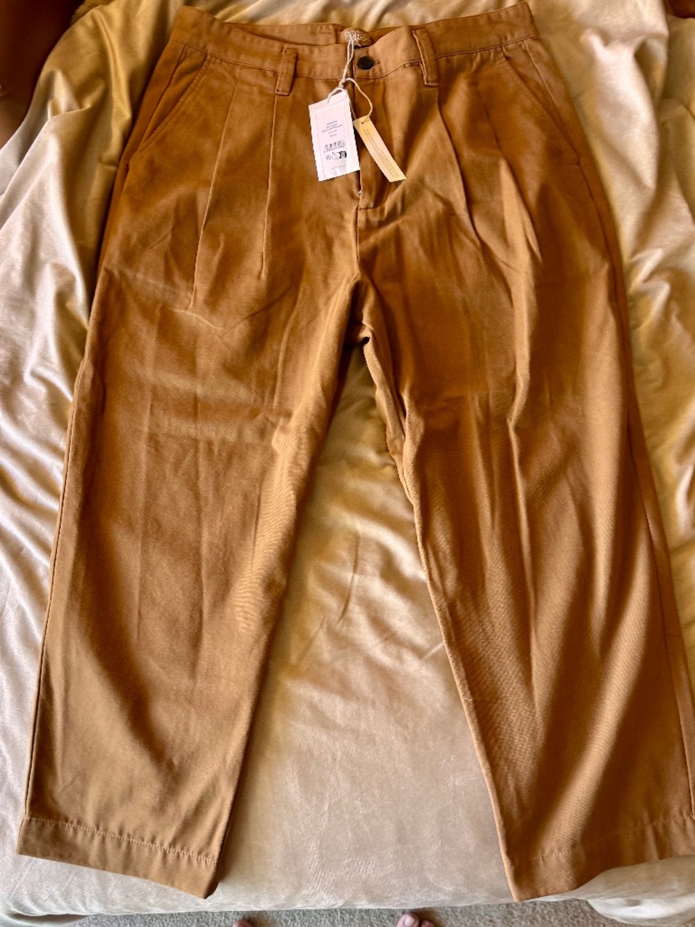 Toast Bill Cotton Wide Leg Trousers Size 36
